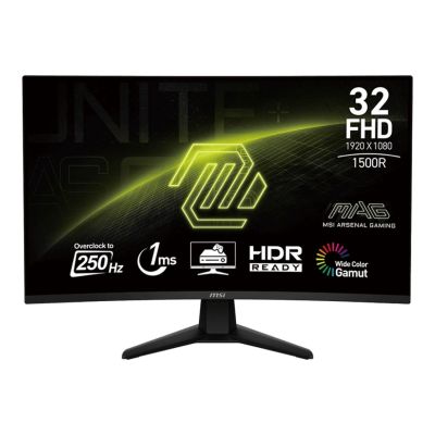 47. MSI Monitor 31,5" MAG 32C6X Full HD 250 Hz