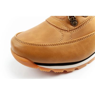 6. Lee Cooper Herren-Winterwanderschuhe, gefüttert, knöchelhoch, braun