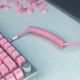 6. Glorious Gaming GLO-KB-ACC-CBL-COIL-PPNK Tastatur-/Mauskabel, Pink, 1,4 m