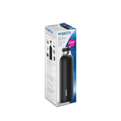 10. Brita sodaTRIO Flasche (0,65 l; schwarz)