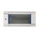 8. Extralink 4U 600x450 Grauer Wand-Rackschrank