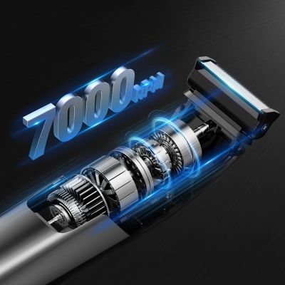 6. MAXGROOM M-319 Multifunktionstrimmer mit austauschbaren Aufsätzen – schwarz