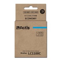 Actis KB-1100C Tinte (ersetzt Brother LC1100C/980C; Standard; 19 ml; blau)