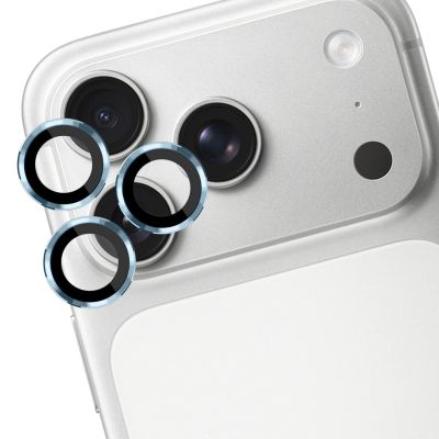 6. 3MK Lens Protection Pro Schutzglas aus gehärtetem Glas für iPhone 17 Pro / 17 Pro Max – Hellblau