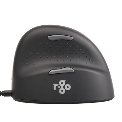 5. R-Go Tools R-Go HE Break Ergonomische Maus mit Break Software, kleine Größe (Handlänge unter 165 mm), Rechtshänder, kabelgebunden, Schwarz