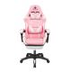 3. Gaming-Stuhl Kruger&Matz GX-150 Weiß-Rosa