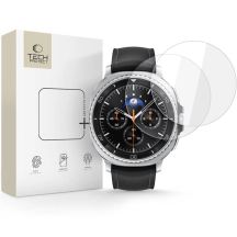 Tech-Protect Glass Fit+ 2er-Pack Panzerglas für Samsung Galaxy Watch 8 Classic 46 mm - Transparent