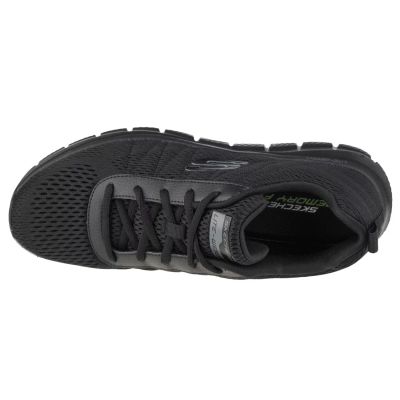 3. Skechers Track-Moulton 232081-BBK Schwarz 42,5