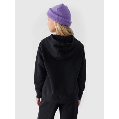 6. Mädchen-Sweatshirt mit Kapuze, offen, 4F Junior 4FJWMM00TSWSF1316-20S