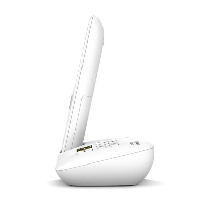 5. Gigaset E390A DECT-Telefon, Anrufername und -identifizierung, Weiß