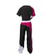 4. TOP TEN "BOW" Kickbox-Outfit schwarz und pink XL (190 cm)