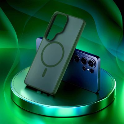 8. 3mk Smoke MagCase für Samsung Galaxy S26 Ultra - grün