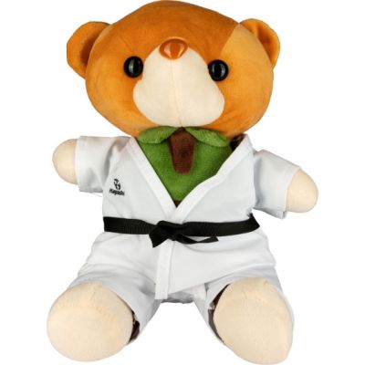 BUDOBEAR KARATE Maskottchen 40 cm