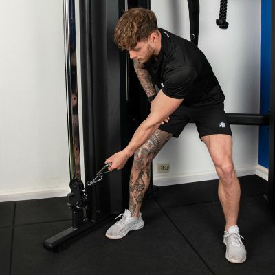 41. VIRTUFIT CC100 KABELÜBERGREIFEND - DOPPELTE VERSTELLBARE SEILROLLE - FUNKTIONSTRAINER