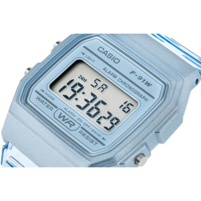 4. CASIO F-91WS-2EF Herrenuhr Unisex + Box