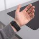 5. Tech-Protect Silikonarmband für Apple Watch 44 / 45 / 46 / 49 mm – Schwarz