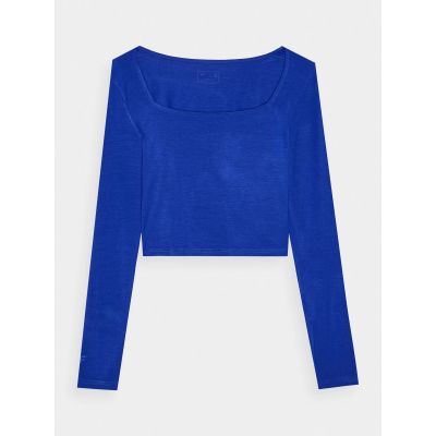 6. Langarmshirt Slim Smooth Damen 4F 4FRSS24TLONF499-36S