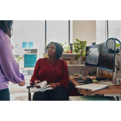 5. HP Poly Blackwire 3325 USB-C Stereo-Headset, Microsoft Teams-zertifiziert + 3,5-mm-Klinkenstecker + USB-C/A-Adapter