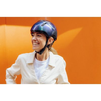 11. HJC CALIDO PLUS Fahrradhelm Weiß-Grau PERLGRAU rL