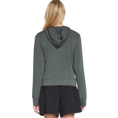 2. Skechers Cozy Luxe Hoodie HD127-GNBK Grün L