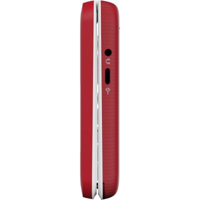 10. Doro Leva E30 7,11 cm (2,8") 142,7 g Rot, Weiß Funktionsfähiges Handy