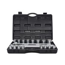 AWTOOLS Satz mit 12 Steckschlüsseln 3/4" 21-teilig