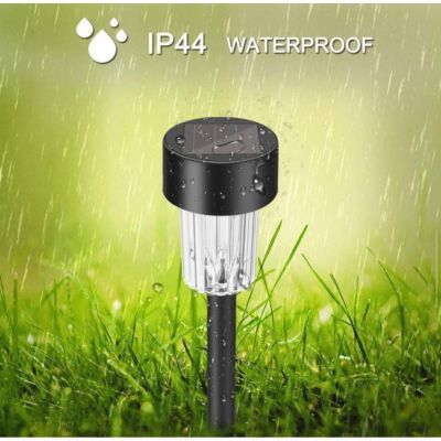 12. Solar-Kunststofflampe 4,5 x 31 cm LED - 4er-Set