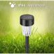 12. Solar-Kunststofflampe 4,5 x 31 cm LED - 4er-Set