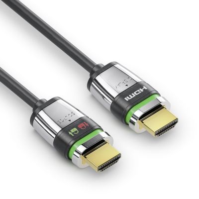 2. FiberX FX-I355-015 HDMI-Kabel 15 m HDMI Typ A (Standard) Grau, Silber