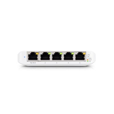 Ubiquiti Networks UniFi Flex Mini Managed Switch (5er-Pack) Gigabit Ethernet (10/100/1000) PoE-Unterstützung Weiß