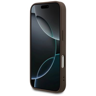 5. Guess 4G Classic Case für iPhone 17 Pro - Braun