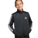 6. adidas Essentials Climacool Kinder 3-Streifen Trainingsanzug 205 Schwarz JD6502