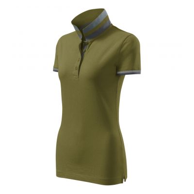 Malfini Collar Up W MLI-257A3 Poloshirt Avocadogrün