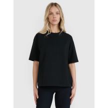 Übergroßes bedrucktes Damen-T-Shirt 4F 4FRSS25TTSHF2692-20S