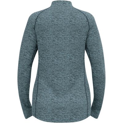Damen-Sweatshirt ODLO Mid Layer Full Zip TENCIA, blau