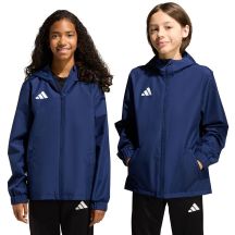 adidas Entrada 26 Allwetter-Kinderjacke, marineblau, JZ9103, Größe 116 cm
