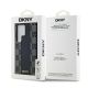 8. DKNY Leder-MagSafe-Hülle mit kariertem Monomuster für Samsung Galaxy S24 Ultra – Schwarz