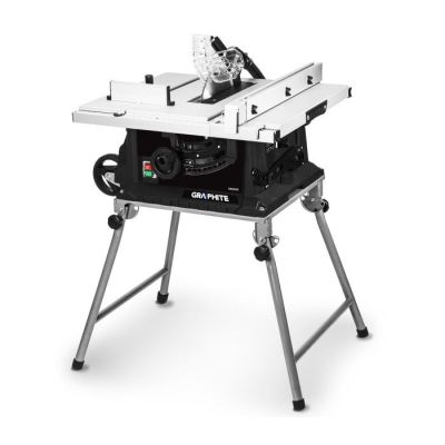 Graphit 59G823 Holzsägenständer Schwarz, Grau 4 x Beine