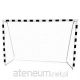 Fußball-Trainingstor mit quadratischem Rahmen 300x200x110cm