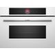 BOSCH CMG7241W1 Kompakt-Einbaubackofen mit Mikrowelle, 60 x 45 cm, weiß