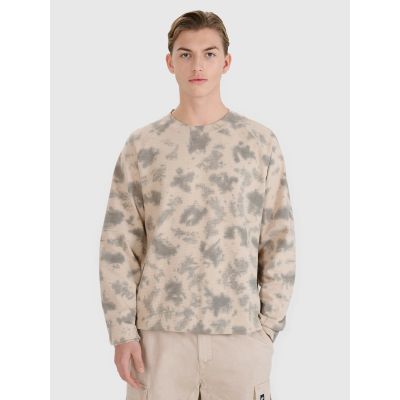 Herren-Sweatshirt ohne Reißverschluss und Kapuze 4F 4FRSS25TSWSM2180-83A