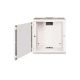 6. Digitus Unique 19" 12U 600x450 Wand-Netzwerkschrank, Glastür, grau, ungeteilt, montiert, 100 kg