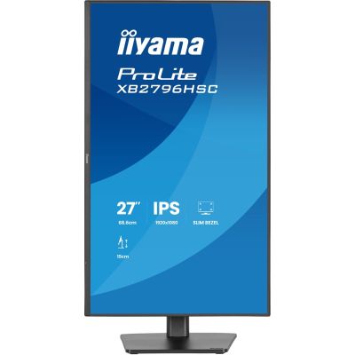 3. iiyama ProLite XB2796HSC-B1 Computermonitor 68,6 cm (27") 1920 x 1080 px Full HD LED Schwarz