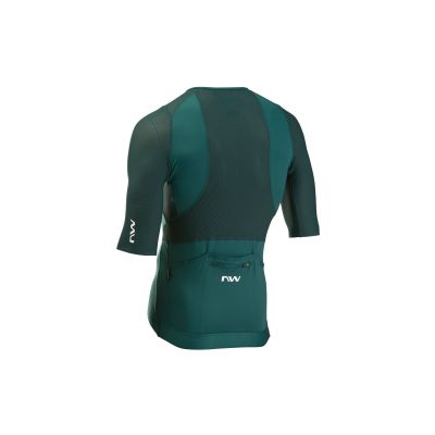 2. NORTHWAVE Extreme Rock Jersey Kurzarm smaragdgrünes Radtrikot