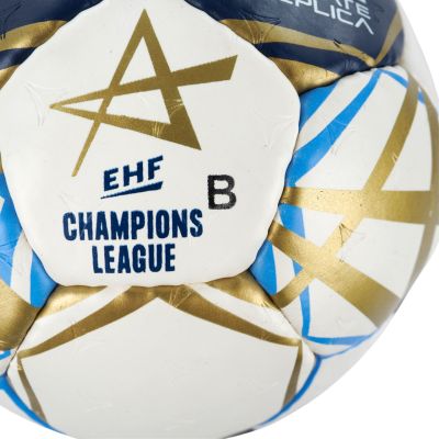 3. Select Ultimate Champions League Replica 3 v25 Offizieller EHF II Handball Weiß-Marineblau-Gold 13519/270061