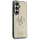 4. Guess Fixed Glitter Big 4G Metal Logo Hülle für Samsung Galaxy S26 - Gold