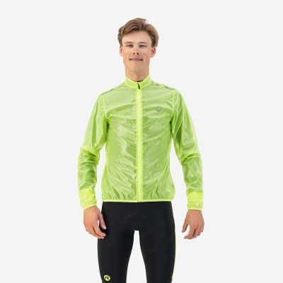 3. Rogelli EMERGENCY Fluoreszierende Regenjacke 2XL