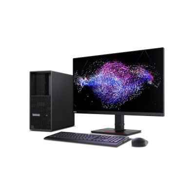 11. Lenovo ThinkStation P3 Tower Gen 2 Intel Core Ultra 7 265K 64 GB DDR5-SDRAM 1 TB SSD Windows 11 Pro Workstation Schwarz
