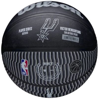 4. Wilson NBA Player Icon Victor Wembanyama Outdoor-Ball WZ3017801XB