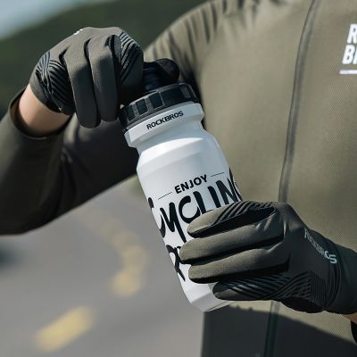 12. Rockbros Fahrradhandschuhe Frühling/Sommer/Herbst, Full, Größe: XL - Grün